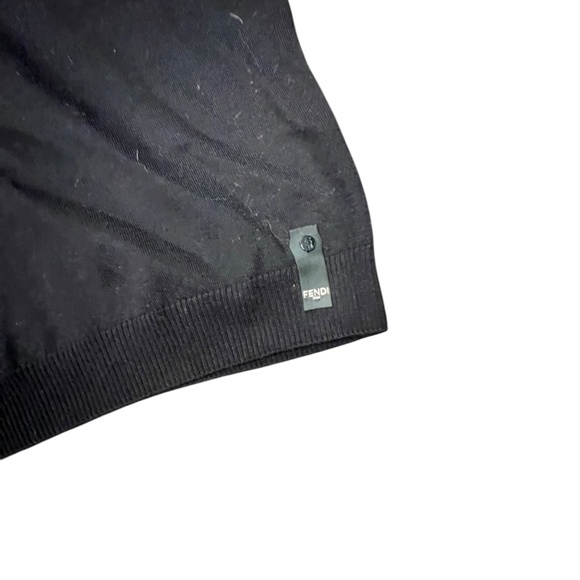 Fendi FF motif Turtleneck Sweater size 54 (XXL) new with tags - Picture 7 of 9